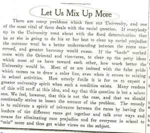 Let's Mix More, Ka Leo, Apr. 25, 1923